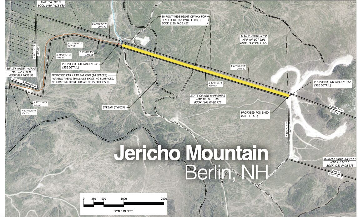 Pod way up Jericho Mountain. (COURTESY IMAGE)